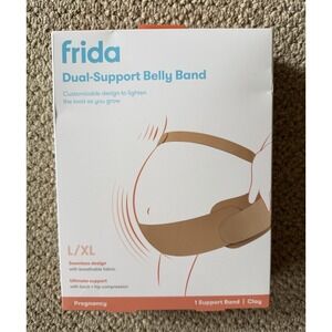 Frida Mom Pregnancy Dual Support Belly Band Clay L/XL NIB